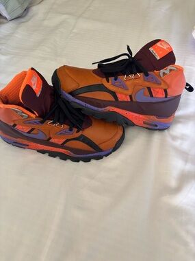 Nike Orange and Purple Accent Trail Runners Bo Jackson won’t find these nowhere